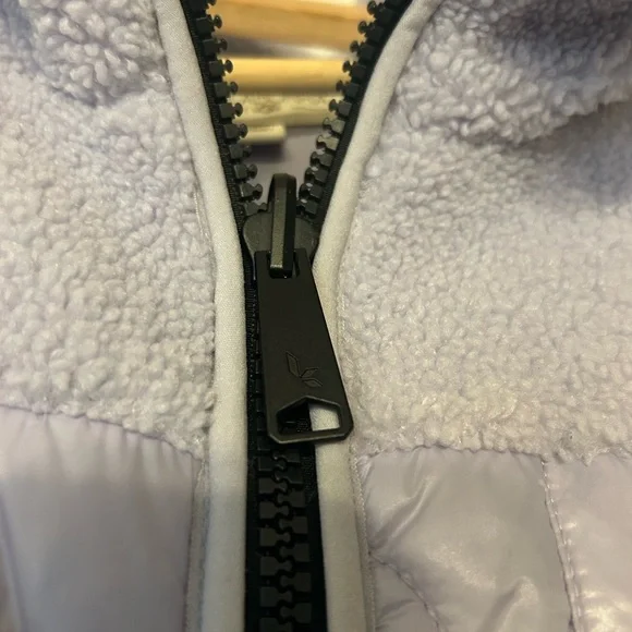 Koolaburra by Ugg Lavender mixed media Sherpa Jacket size L - Picture 6 of 9